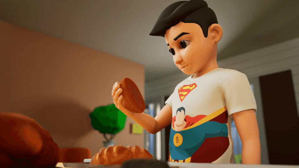 Video 3D edukasi kualitas medium